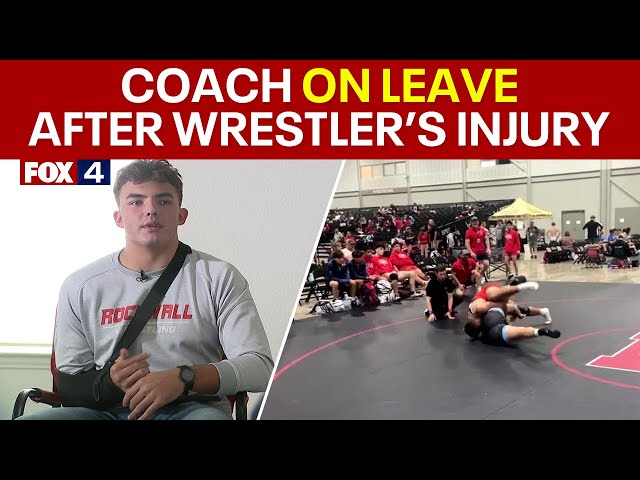 ⁣Rockwall High School wrestling coach under investigation after student's injury