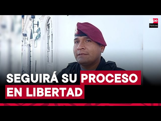 ⁣Teniente PNP sentenciado por muerte de peligroso delincuente no irá a la cárcel