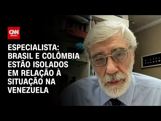 Especialista: Brasil e Colômbia estão isolados em relação à situação na Venezuela | CNN PRIME TIME