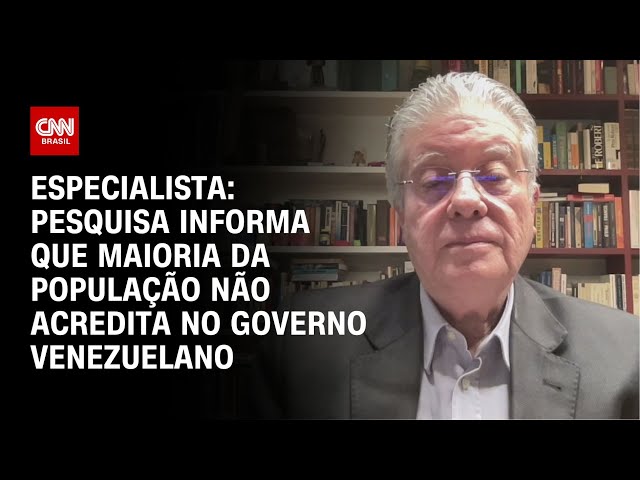 ⁣Especialista: Pesquisa informa que maioria da população não acredita no governo venezuelano | WW