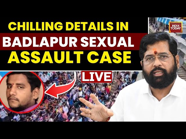 ⁣Badlapur Sexual Assault Case LIVE: Chilling Details Of Thane Rape Case | Thane School Molestation