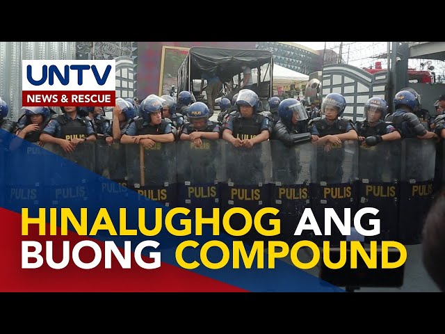 ⁣2,000 pulis, pinasok ang KOJC compound para hanapin si Quiboloy; Umano’y secret tunnels, puntirya