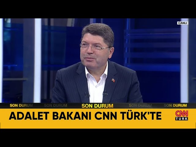 ⁣Adalet Bakanı Yılmaz Tunç CNN TÜRK'te