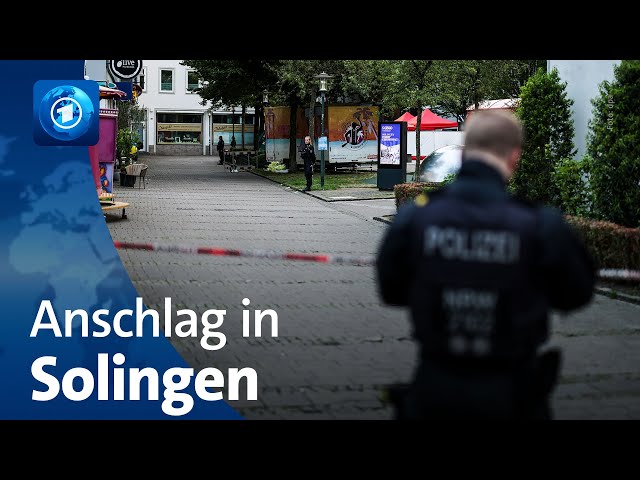 ⁣Anschlag in Solingen – Polizei sucht weiter nach Täter