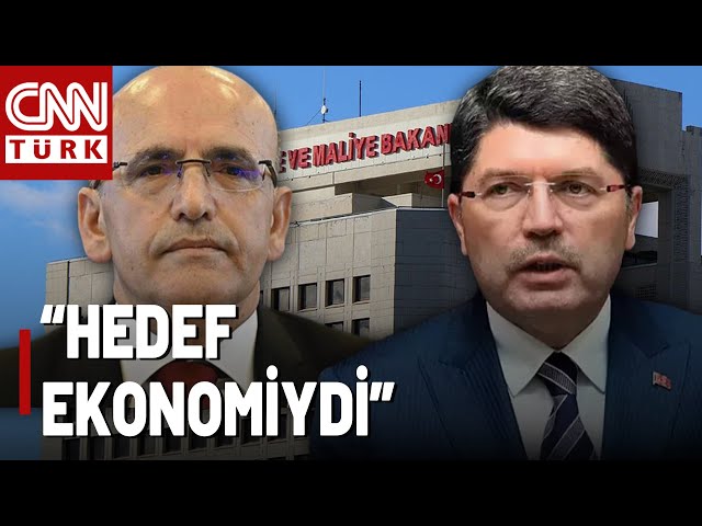 ⁣Adalet Bakanı Tunç CNN TÜRK'e Konuştu! "İstifa İddiasıyla Ekonomi Hedeflendi"