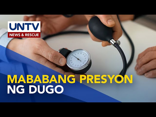 ⁣Hypotension o Low Blood Pressure: bakit nagkakaroon ng ganitong kondisyon? | Now You Know