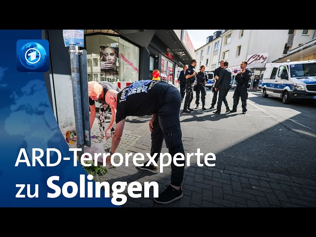 ARD-Terrorexperte zum Anschlag in Solingen