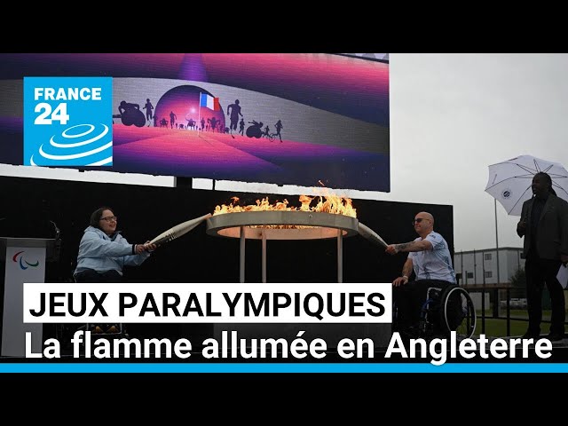 ⁣La flamme olympique allumée en Angleterre, berceau des Jeux paralympiques • FRANCE 24