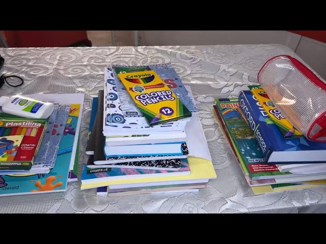 Close to 500 families receive back to school aid