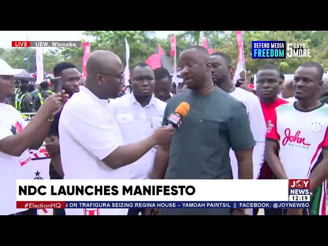 ⁣NDC Manifesto Launch: Evans Mensah and Winston Amoah preview what to expect in NDC's manifesto