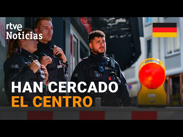 ⁣ALEMANIA: La POLICÍA DETIENE a una PERSONA por su POSIBLE RELACIÓN con el ATAQUE en SOLINGEN | RTVE