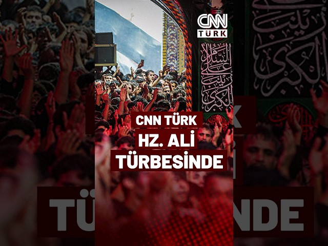 ⁣Binler Erbain Yürüyüşü İçin Irak'ta Toplandı: CNN TÜRK Hz. Ali Türbesi'nde!