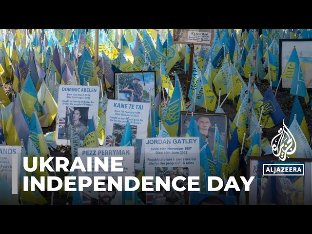 Ukraine independence day: President Zelenskyy vows to take fight to Russia