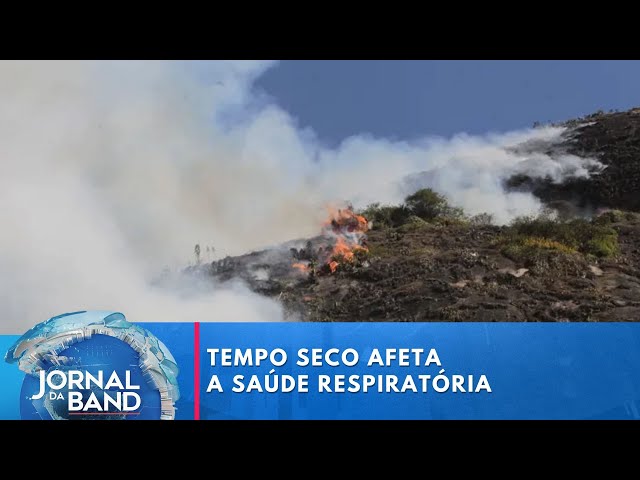 Lavagem nasal e inalação: confira dicas para amenizar os impactos do tempo seco | Jornal da Band