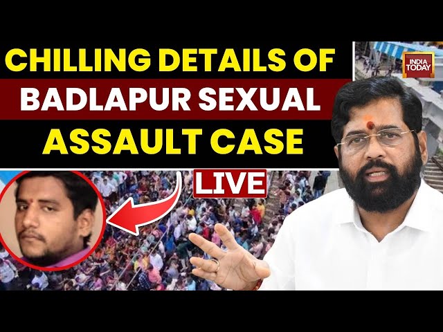 ⁣Badlapur Assault Case LIVE: Chilling Details Of Thane Rape Case | Thane School Molestation