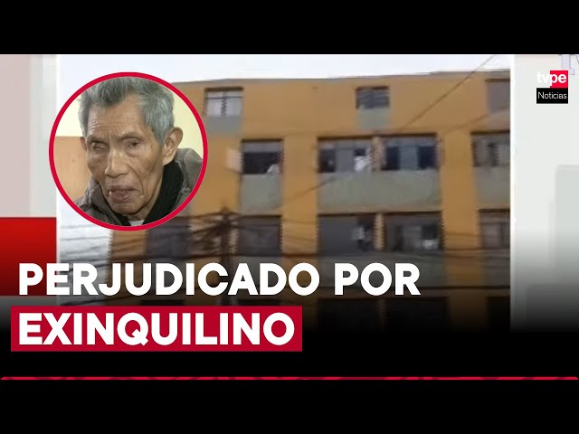 Cercado de Lima: Multan a anciano por construcción irregular de exinquilino