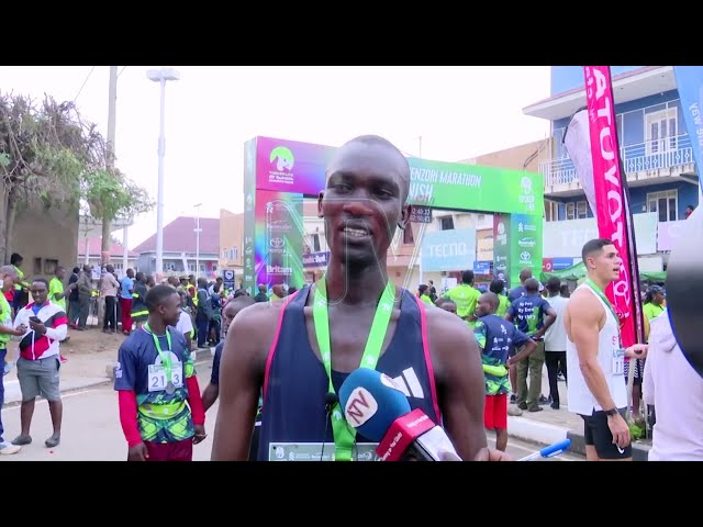 ⁣Abel Chelangat wins Rwenzori marathon title