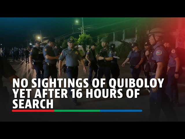 ⁣No sightings of Quiboloy yet after 16 hours of search | ABS-CBN News