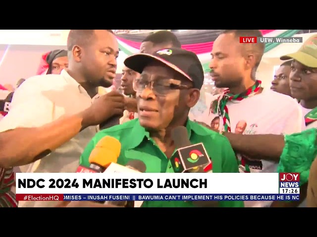 ⁣NDC 2024 Manifesto Launch: Evans Mensah, Winston Amoah & Raymond Acquah scrutinize the manifesto