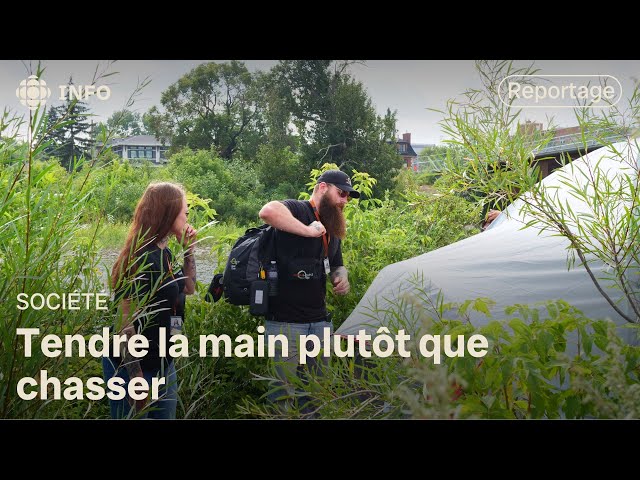 ⁣Un projet pilote pour aborder la question de l’itinérance autrement