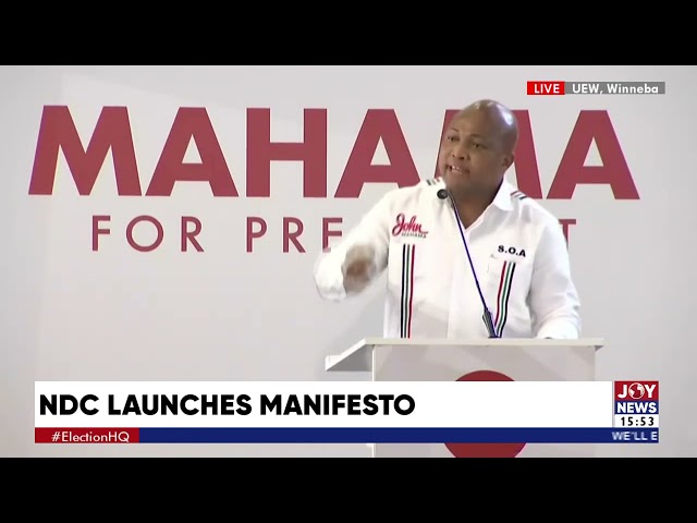 ⁣In John Mahama, we have a leader who can fight and defeat corruption - Samuel Okudzeto Ablakwa