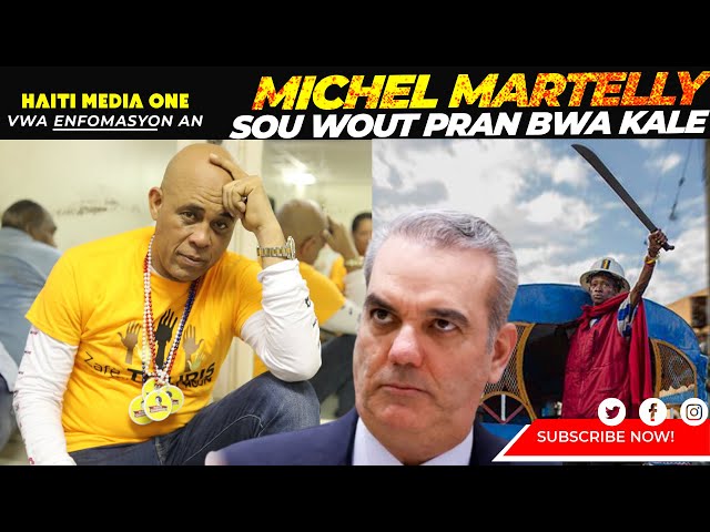 ⁣Michel Martelly Sou Wout pran bwa kale, Sendomeng imilye mouche a