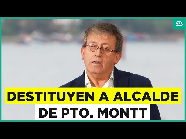 Por abandono de deberes: Destituyen al alcalde de Puerto Montt, Gervoy Paredes