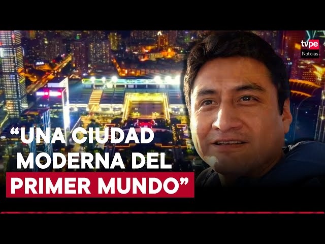   Un peruano en China: periodista de TVPerú informa desde la nación milenaria