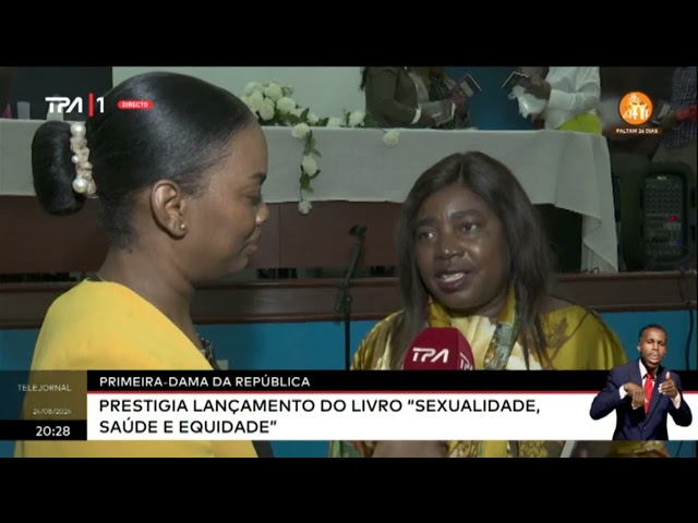 Primeira dama da República - Prestigia lançamento do livro " sexualidade, saúde e equidade"