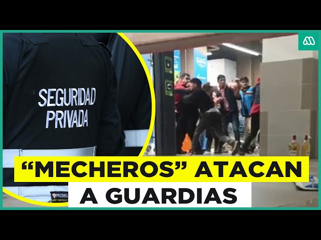 Guardias atacados por una turba de mecheros: Intentaban evitar la detención de miembro de la banda