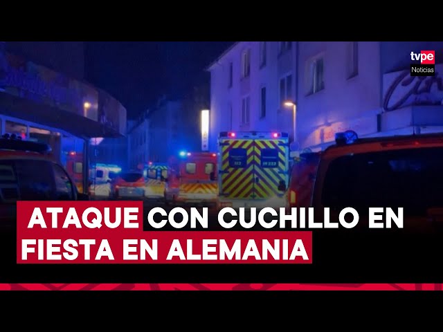 Tres muertos en un ataque con cuchillo en una fiesta en el oeste de Alemania