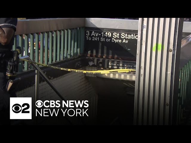 ⁣Man stabbed in chest on subway in the Bronx, police say