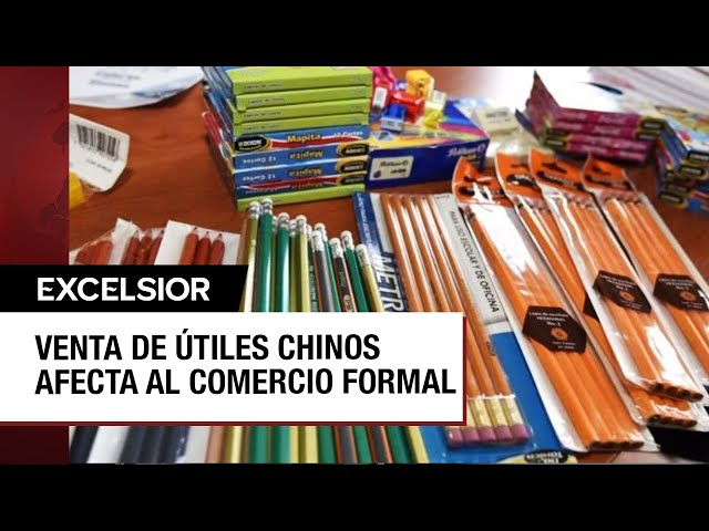 ⁣Útiles escolares chinos ganan terreno en el mercado mexicano