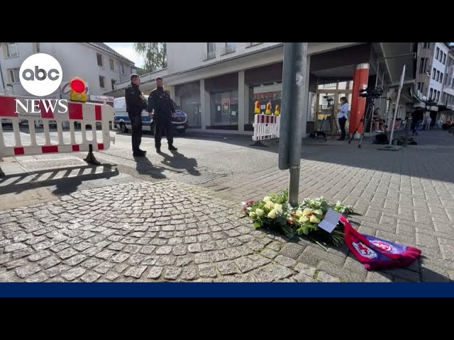 ⁣Terrorist group claims responsibility for knife attack in Germany