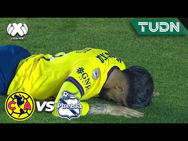 ¡TREMENDA FALLA de Diego Valdés! | América 0-0 Puebla | Liga Mx -AP2024 - J5 | TUDN