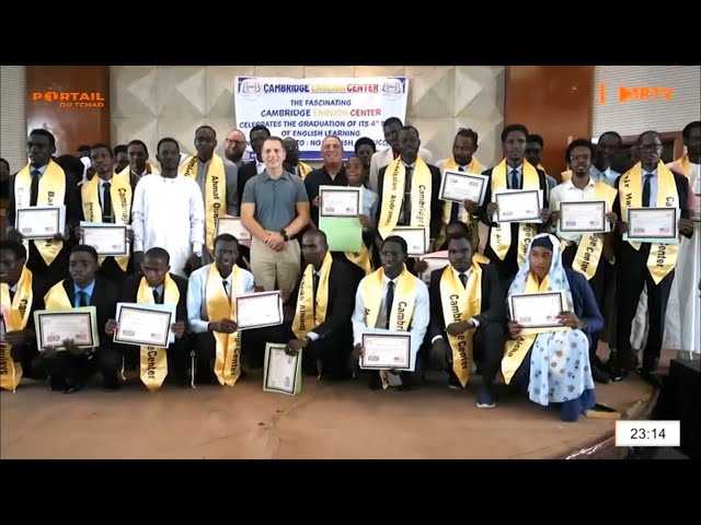 ⁣FORMATION - Remise des attestations de la Langue Anglaise aux apprenants du Centre CAMBRIDGE