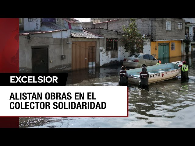 Edomex y UNAM examinan obras para evitar inundaciones en Chalco