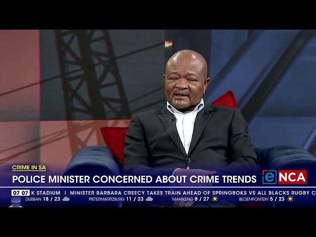 Police Minister concerned about crime trends