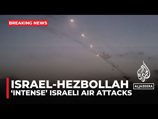 Israel launches attacks on Lebanon, warns of Hezbollah response