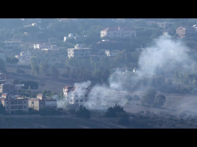 ⁣Live: Views of Israel's borders and capital skyline amid Hezbollah-Israel tensions