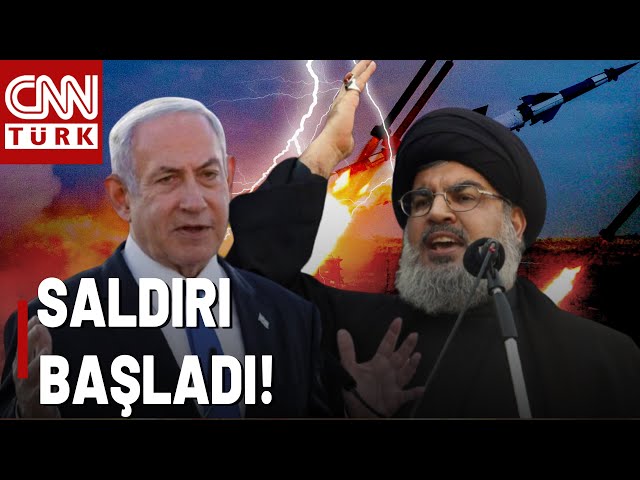 Hizbullah 320 Füzeyle Saldırmıştı! İsrail Karşı Atağa Geçti...