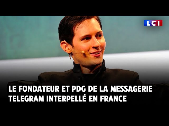 Le fondateur et PDG de la messagerie Telegram interpellé en France