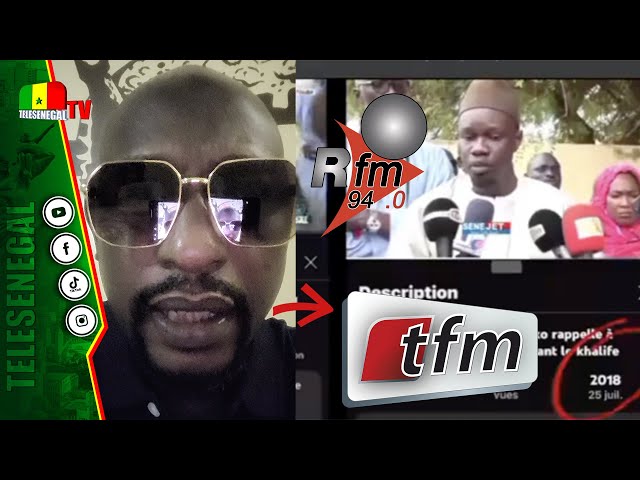 ⁣Sidath Thioune se désolidarise et critique la TFM et la RFM après leur énorme bourde au Grand Magal