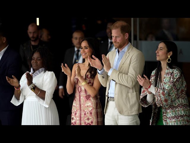 Sussexes Colombia trip marred by ‘fears’ of the couple being ‘used’ for political gain