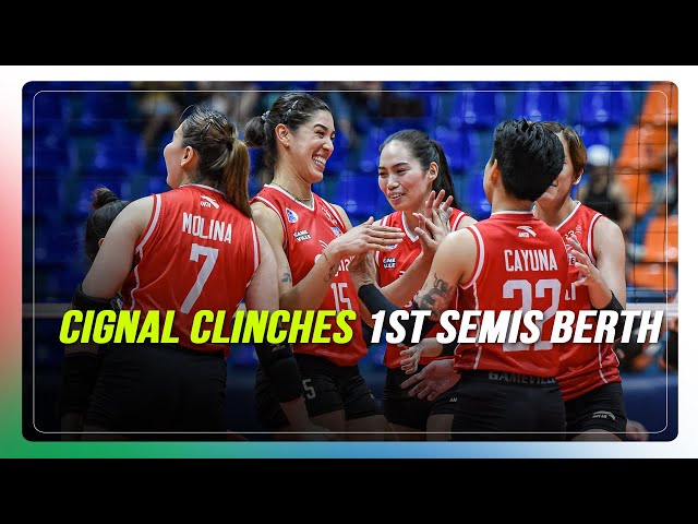 ⁣PVL: Cignal survives Tushova's 50-point explosion to oust Capital1 | ABS-CBN News