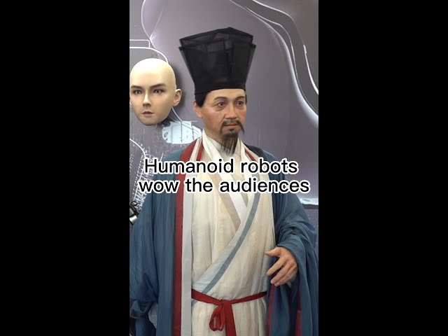 ⁣Diverse humanoid robots at World Robot Conference in Beijing