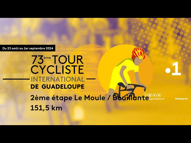  DIRECT : 2éme étape du 73ème Tour cycliste international de la Guadeloupe