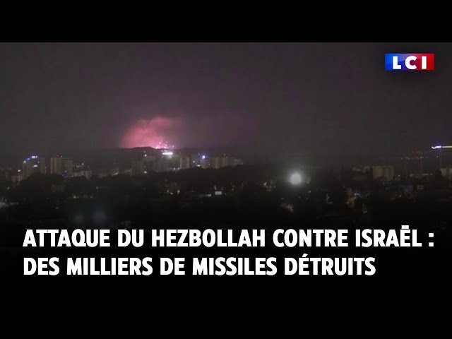 Attaque du Hezbollah contre Israël : des milliers de missiles détruits