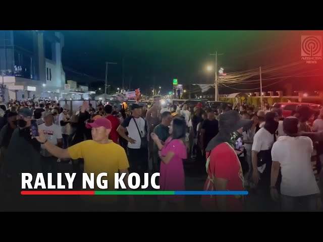 ⁣Mga miyembro ng KOJC, nagrally, nanawagan ng pagbitiw ni Pangulong Marcos | ABS-CBN News