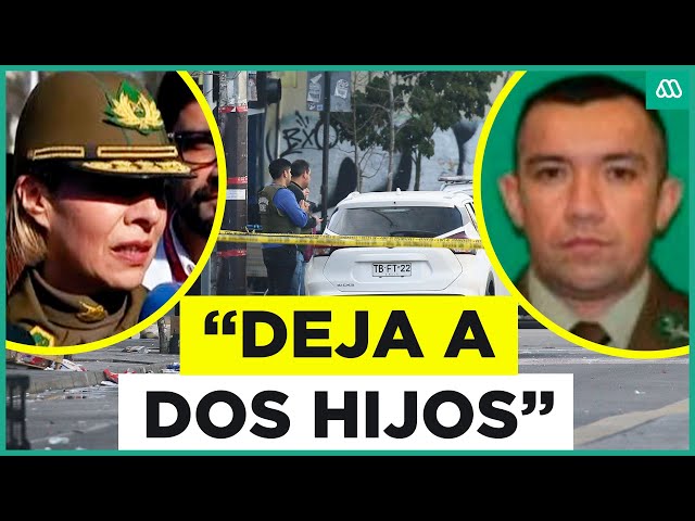 "Deja a dos hijos": Carabineros sobre funcionario fallecido que fue baleado